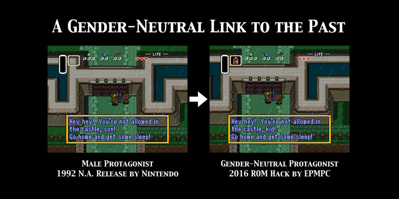 An example of the changes Tony made to the game.